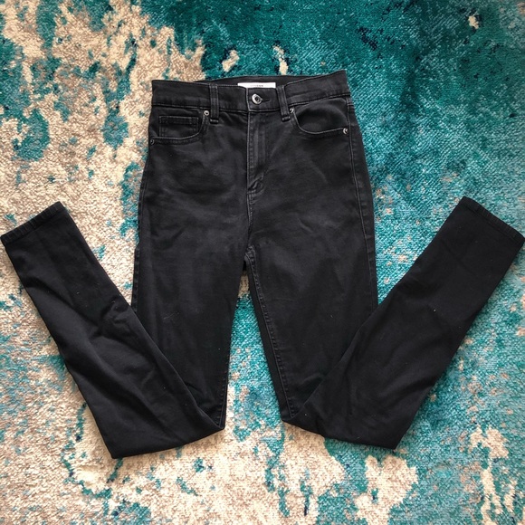 Dynamite Stretchy Black Jeans (Kate) - Picture 2 of 3